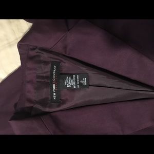 New York & Company Other - Plum matching suit size 2 New York & Company Other - Plum matching suit size 2